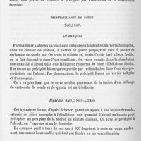 0185 - Page 184 - Trimétasilicate de soude / Tétramétasilicate de soude