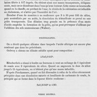 0186 - Page 185 - Polysilicates / Verre soluble