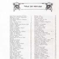 0010 - Page sans numérotation - Table des gravures
