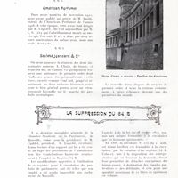 0018 - Page 6 - Variétés. Tradutore... Traditore / Américan perfumer / Société Jeancard et Compagnie / La suppression du 64 B