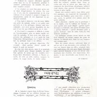 0028 - Page 16 - Les parfums en thérapeutique. Les parfums capiteux et tenaces en thérapeutique mentale [Dr Forgues] / Variétés. Catalyse