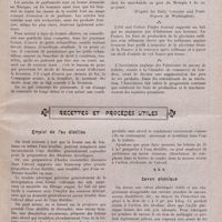 0197 - Page 19 - Office d'exportation. Le commerce de la parfumerie au Mexique / Recettes et procédés utiles. Emploi de l'eau distillée / Savon phéniqué