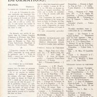 0031 - Page 18 - Informations. France / Tunisie / Suisse