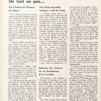0045 - Page 32 - De tout un peu... Sur l'analyse de l'essence de citron / Une huile essentielle analogue à celle de l'anis / Influence des fumures sur les rendements de la lavande
