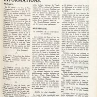 0054 - Page 41 - Informations. France / Australie