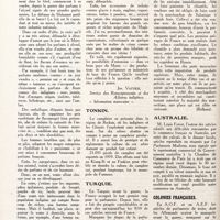0119 - Page 106 - Informations. Maroc [Jos. Vattier] / Tonkin / Turquie / Australie / Colonies françaises