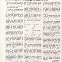 0125 - Page 112 - Les alcools synthétiques industriels. Fabrication de l'alcool iso-propylique (pétrohol) à partir du pétrole - Fabrication de l'alcool éthylique à partir des gaz des fours à coke [I. Lazennec]