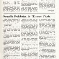 0200 - Page 187 - Les eucalyptus, genre Australien [J. Gattefossé] / Nouvelle prohibition de l'essence d'Anis [P. M.]