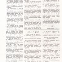 0018 - Page 8 - L'alcool cinnamique [E. Motto] / Hongrie. Droits d'entrée des articles de parfumerie et des préparations cosmétiques / Quantité de ces marchandises importées en 1926