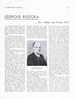 Léopold Ruzicka - La Parfumerie moderne : revue scientifique et de défense professionnelle