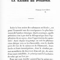 0007 - Page 7 - Essais chimiques sur la racine de pyrètre