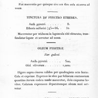 0024 - Page 24 - Tinctura de pyretro alcoolica / Tinctura de pyretro etherea / Oleum pyretrae / Alcoolatum de cochlearis seu alcoolatum antiscorbuticum