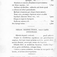 0026 - Page 26 - Nitras argenti fusus, vulgò lapis infermalis / Extractum opii aqua frigida soluti, juxta methodum cel, Cartheuser A D Crohare emendatam