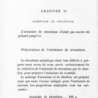 0026 - Page 24 - Chapitre II. Arséniure de strontium / Préparation de l'arséniure de strontium