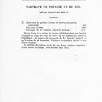 0010 - Page 7 - Tartrate de potasse et de fer. Tartras ferrico-potassicus