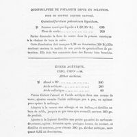 0007 - Page 5 - Quintisulfure de potassium impur en solution. Foie de soufre liquide saturé. Quintisulfuretum potassicum liquidum / Éther acétique. Aether aceticus