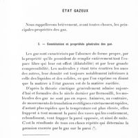 0012 - Page 10 - Chapitre premier. État gazeux / I. Constitution et propriétés générales des gaz