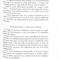 0085 - Page 83 - Partie expérimentale. Marche d'une opération