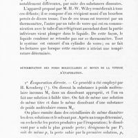 0062 - Page 58 - Détermination des poids moléculaires au moyen de la vitesse d'évaporation