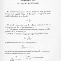 0073 - Page 69 - Chapitre VII. Du volume moléculaire