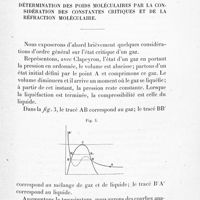 0077 - Page 73 - Chapitre VIII. Détermination des poids moléculaires par la considération des constantes critiques et de la réfraction moléculaire