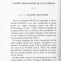 0250 - Page 244 - Chapitre VII. Plantes productrices de gutta-percha. 1er. Plantes exploitées