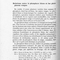 0096 - Page 92 - Relations entre le phosphore blanc et les phosphores rouges