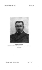[Émile Leidié] - Bulletin des sciences pharmacologiques : organe scientifique et professionnel [Bull [...]