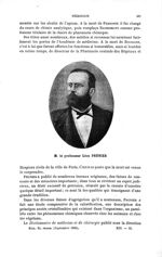 M. le professeur Léon Prunier - Bulletin des sciences pharmacologiques : organe scientifique et prof [...]