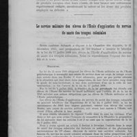 0090 - Page 66 - Vente de toxiques par les vétérinaires / Le service militaire des élèves de l'Ecole d'application du service de santé des troupes coloniales