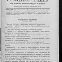 0061 - Page 37 - Sommaire / Prochaines réunions