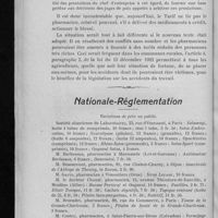 0068 - Page 44 - Accidents du travail / Nationale-Réglementation