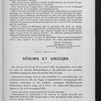 0015 - Page 13 - Cri d'alarme ! Trop de stagiaires ! Les pharmaciens se suicident ! / Sérums et vaccins