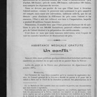 0082 - Page 80 - L'alcool de cession / Assistance médicale gratuite. Un conflit
