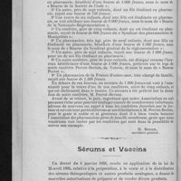 0096 - Page 94 - Association des pharmaciens pères de famille nombreuse / Sérums et vaccins