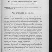 0127 - Page 125 - Sommaire / Assurances sociales