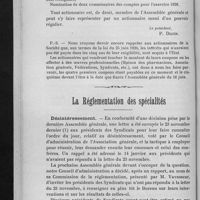 0210 - Page 208 - La Maison des pharmaciens / La réglementation des spécialités