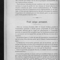 0214 - Page 212 - La réglementation des spécialités / Front unique permanent