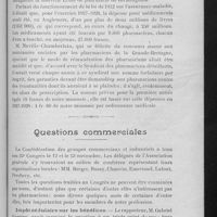 0513 - Page 519 - Assurances sociales / Questions commerciales
