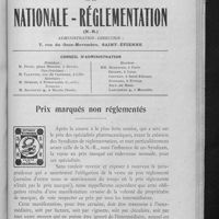 0621 - Page 9 - Conseil d'administration / Prix marqués non réglementés