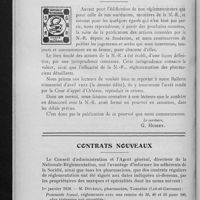 0626 - Page 14 - Jurisprudence établie en suite des actions en justice de la N.-R. / Contrats nouveaux