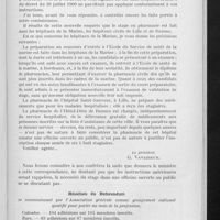 0598 - Page 587 - Partie officielle. Bureau de l'Association générale. Séances des 23 et 24 octobre 1929. Le stage en pharmacie / Résultats du Referendum