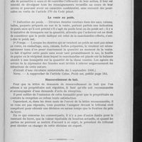 0610 - Page 599 - Pages commerciales. Agents des fraudes / La vente au poids / Renouvellement de bail