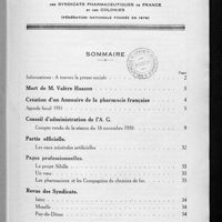 0003 - Page 1 - Sommaire