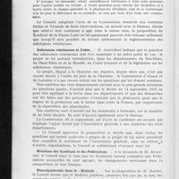 0014 - Page 12 - Conseil d'administration de l'Association générale. Substances vénéneuses / Substances vénéneuses et Codex / Relations des Syndicats et des fédérations / Renseignements dans le « Bulletin » / Questions économiques