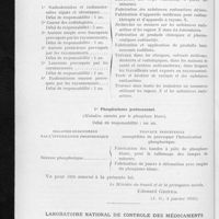 0096 - Page 88 - Partie officielle. Maladies professionnelles / Laboratoire national de contrôle des médicaments