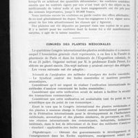 0625 - Page 596 - Pages professionnelles. Contrats commerciaux / Congrès des plantes médicinales