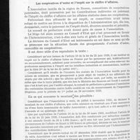 0691 - Page 658 - Pages de jurisprudence. A. Fiscale. Les coopératives d'usine et l'impôt sur le chiffre d'affaires
