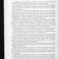 0793 - Page 754 - Pages professionnelles. Sur la délivrance de médicaments sans ordonnance