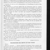 0804 - Page 761 - Pages fiscales. Les cessions de « pas-de-porte » au point de vue fiscal / Majoration des impôts et des taxes
